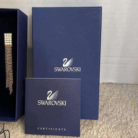 Authentic Swarovski long earrings - Picture 4 of 14